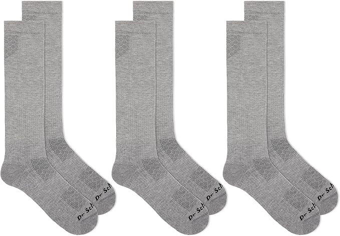 Dr. Scholl's Men's Athletic & Work Compression Over The Calf Socks-1 & 3 Pair Packs-Fatigue Relief